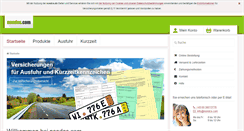Desktop Screenshot of nondos.de